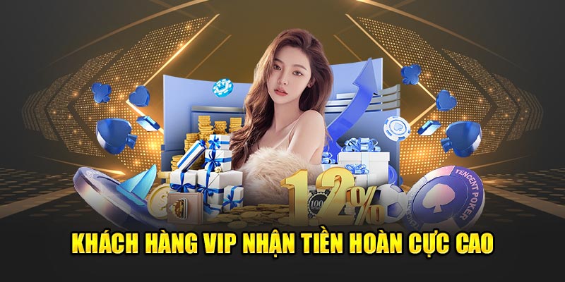 Khách hàng VIP nhận tiền hoàn cực cao