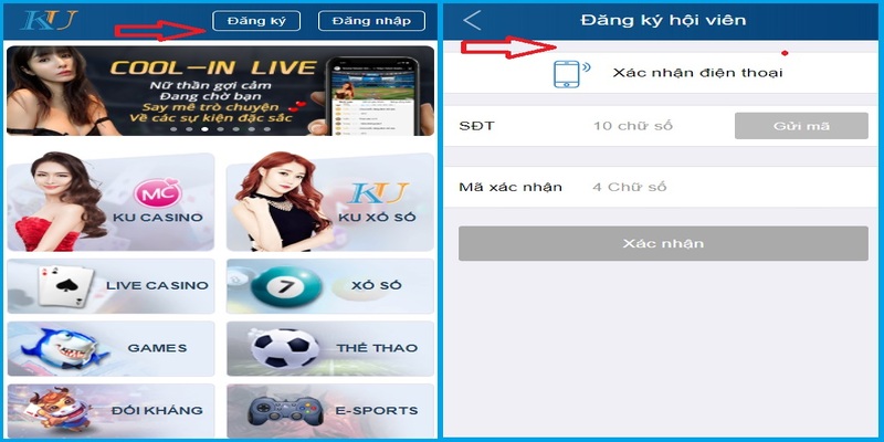 Điều kiện đăng ký thành viên tại Kubet